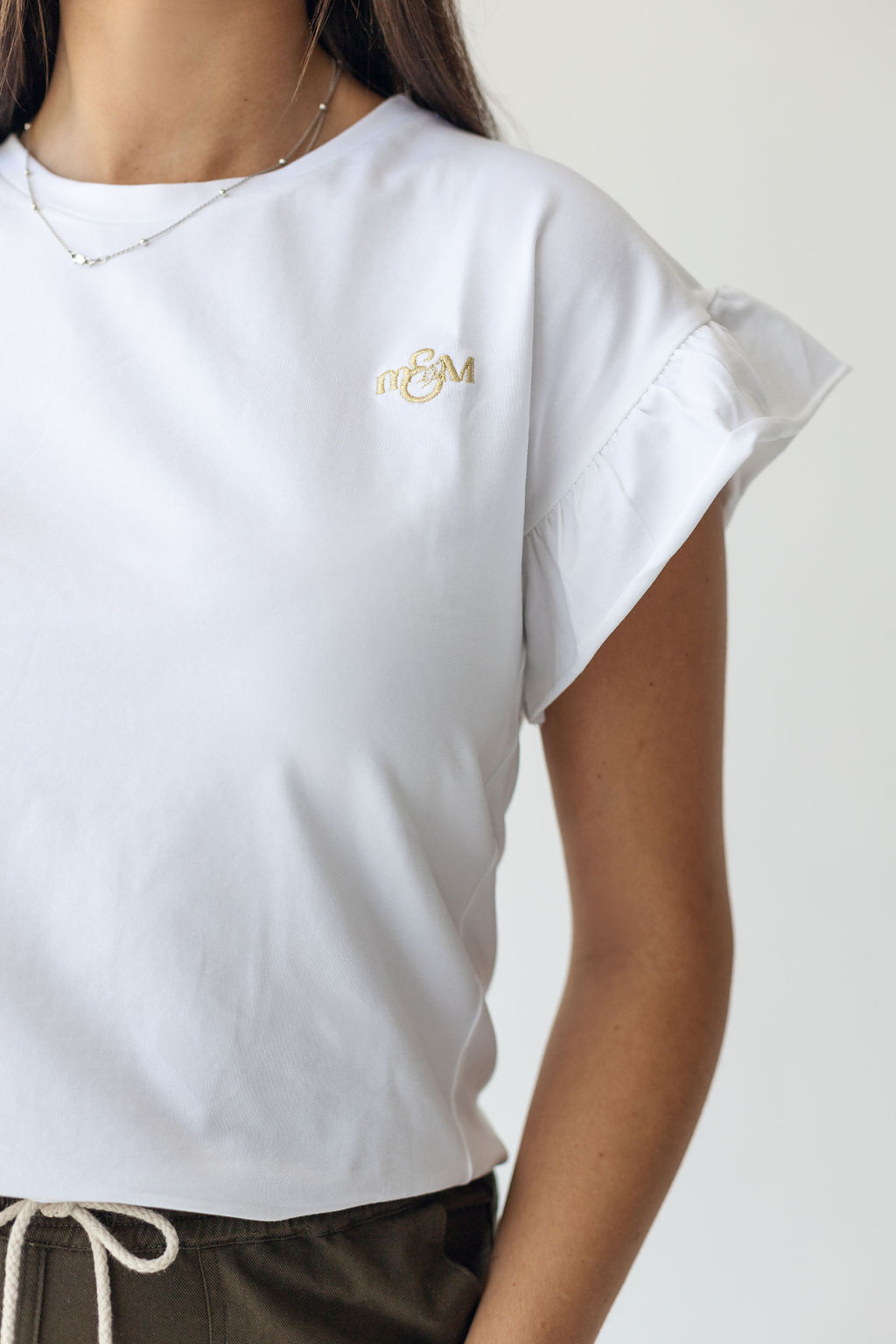 Ladies Basic Branded Tee - Image 8