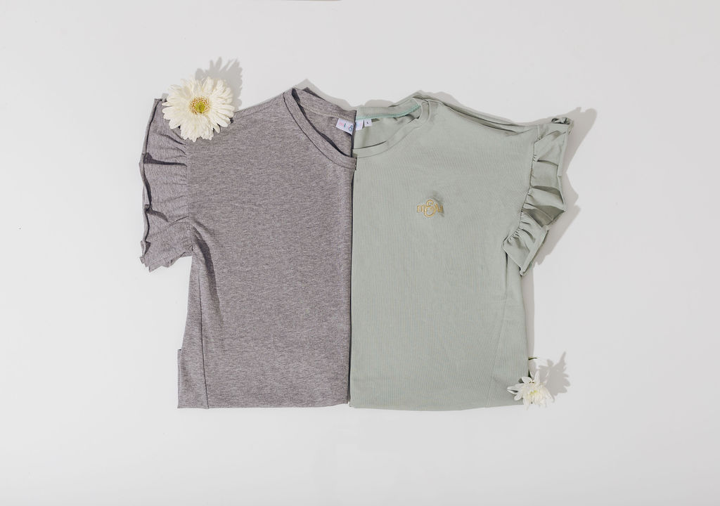 Ladies Basic Branded Tee - Image 4