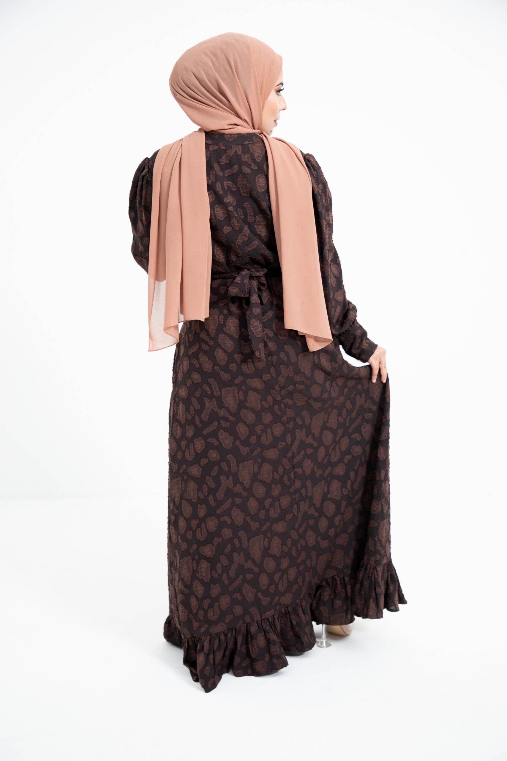 Maxi Dress with Belt - Image 7