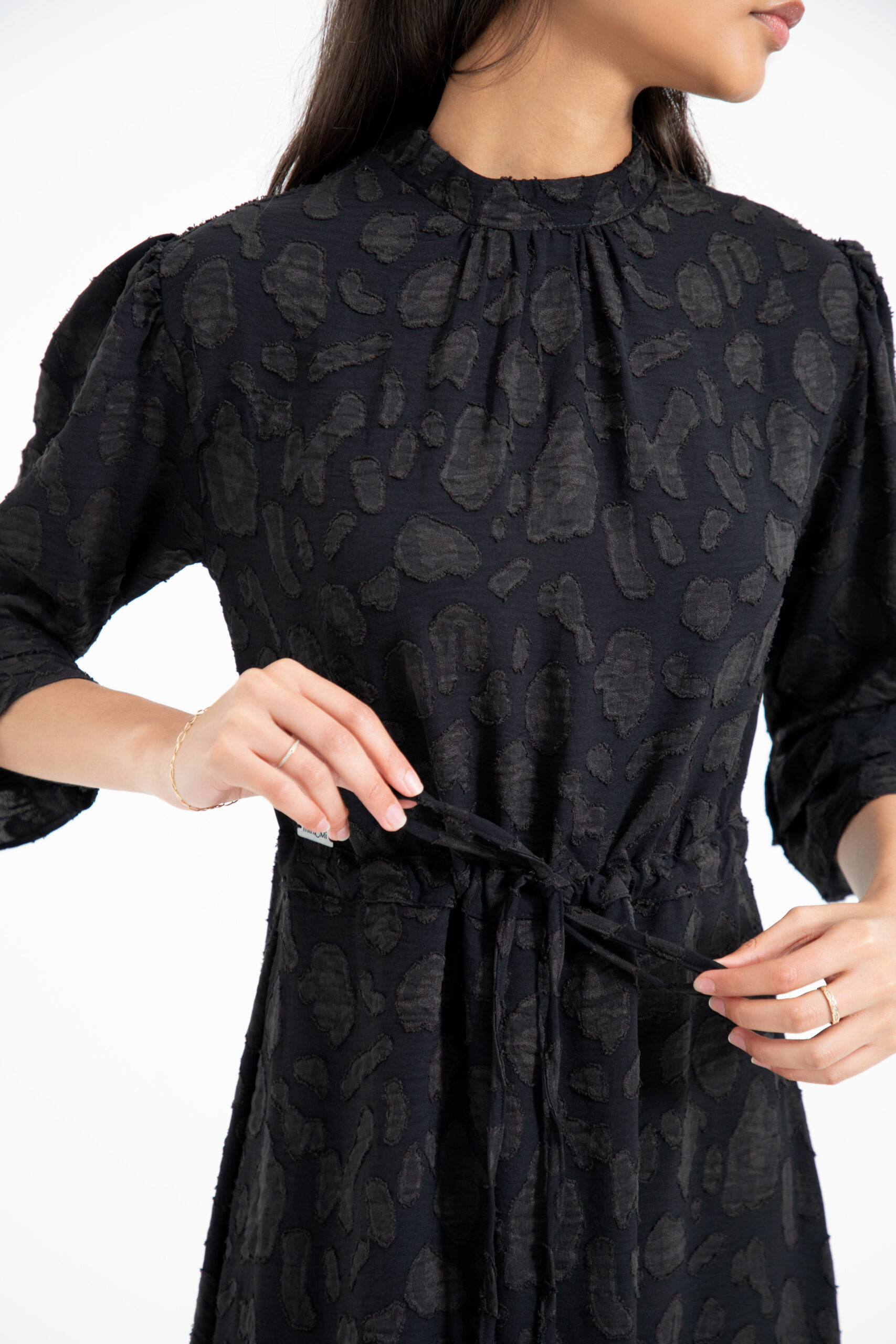 Ladies Midi Ruffle Dress - Image 3