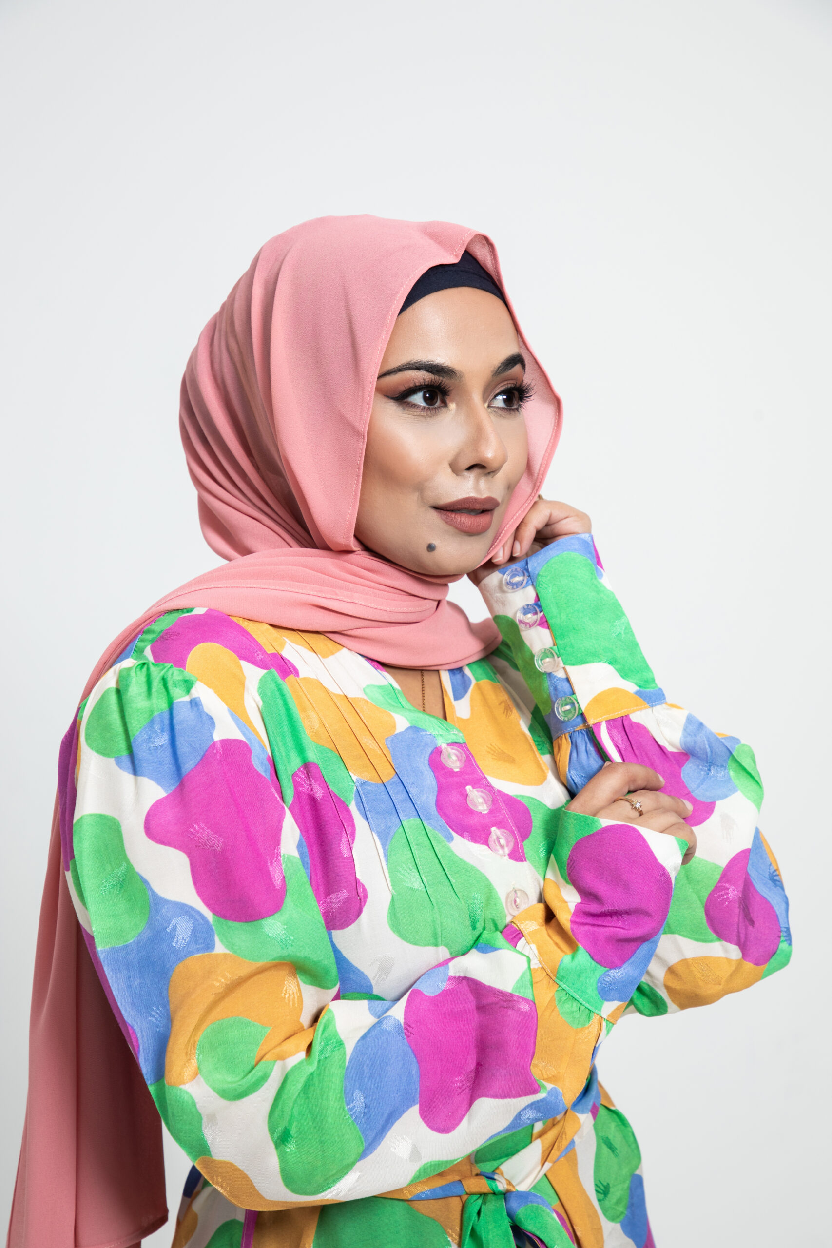 Maxi Dress with Belt - Image 4